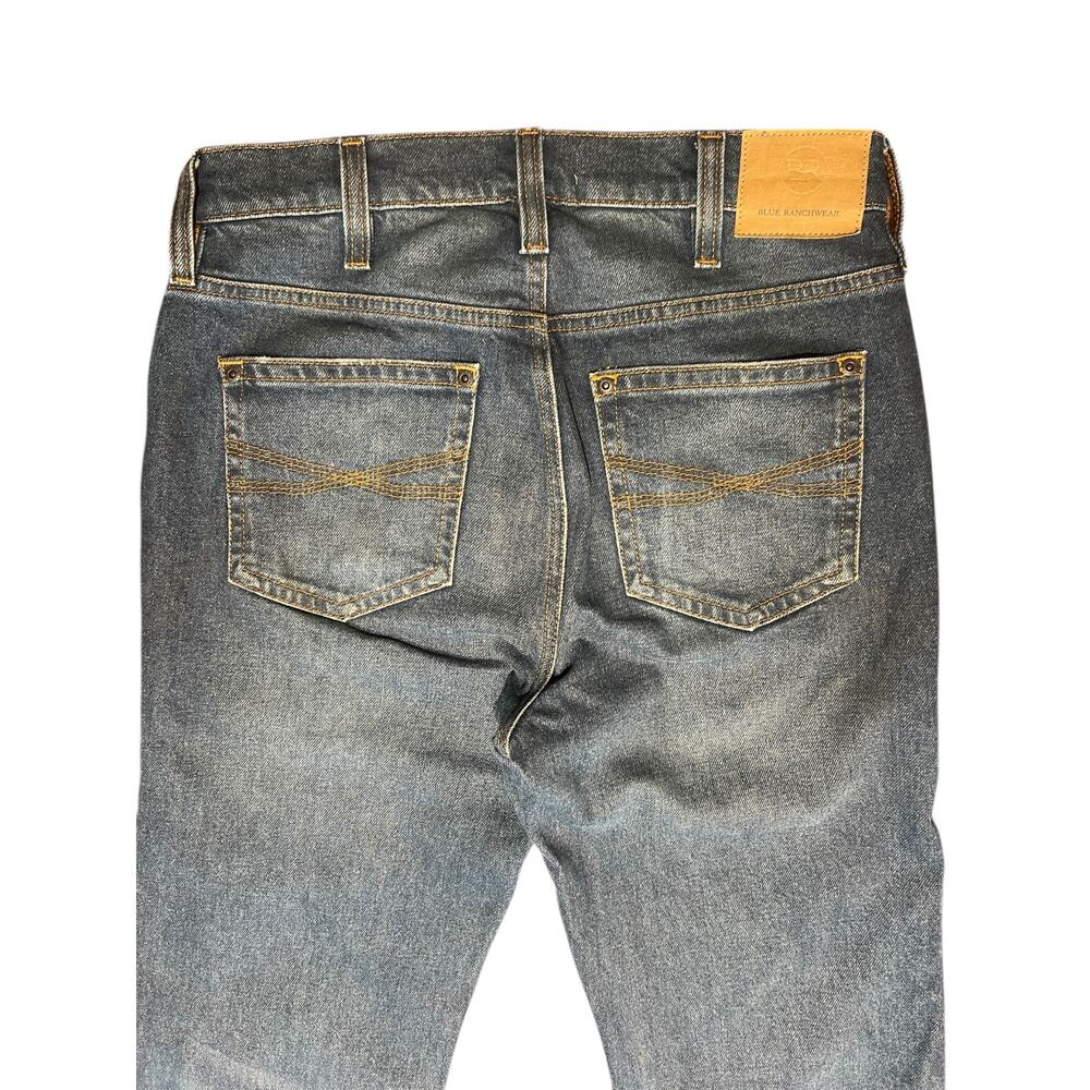 Blue RanchWear Extra Long Bootcut Jeans - Picture 8 of 8